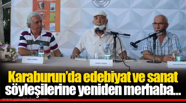 Karaburun’da edebiyat ve sanat söyleşilerine yeniden merhaba…