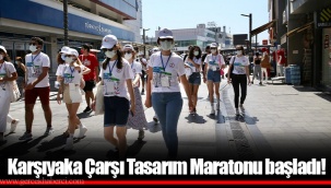 Karşıyaka Çarşı Tasarım Maratonu başladı!