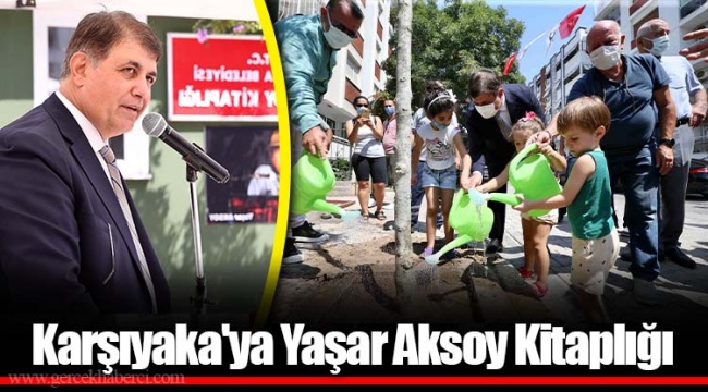 Karşıyaka'ya Yaşar Aksoy Kitaplığı