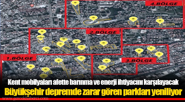Kent mobilyaları afette barınma ve enerji ihtiyacını karşılayacak