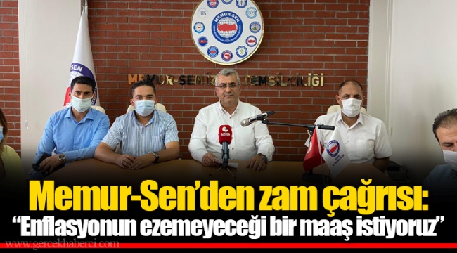 Memur-Sen’den zam çağrısı: “Enflasyonun ezemeyeceği bir maaş istiyoruz”