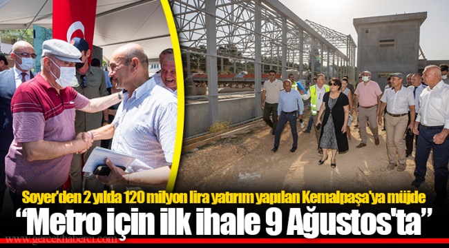 “Metro için ilk ihale 9 Ağustos'ta”