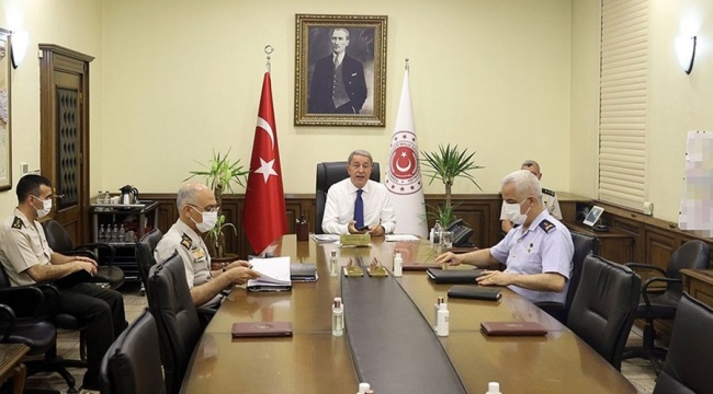 Milli Savunma Bakanlığında 'Afganistan' toplantısı: Her türlü tedbir alındı