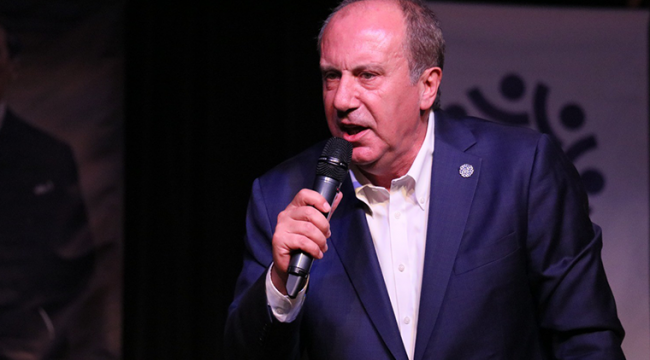 Muharrem İnce: Cumhurbaşkanı olursam ilk yapacağım iş...