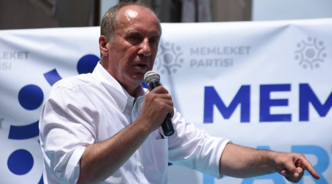 Muharrem İnce: Millet sokaklarda boğulmuş; senin saray merakın batsın