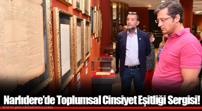 Narlıdere’de Toplumsal Cinsiyet Eşitliği Sergisi!