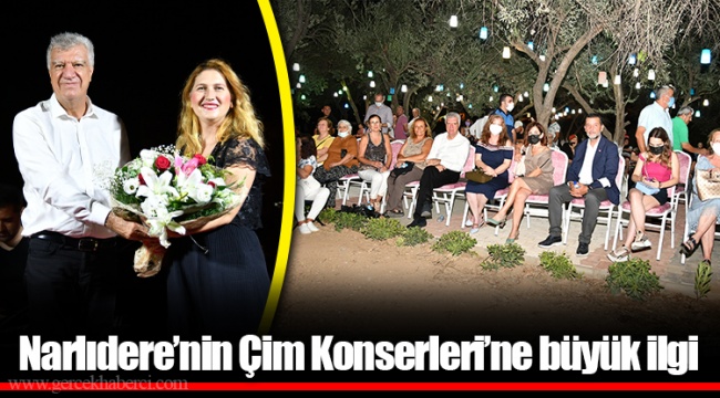 Narlıdere’nin Çim Konserleri’ne büyük ilgi