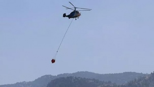 OGM: 6 ilde 11 yangına müdahale sürüyor, Helikopter düştüğü haberleri asılsız