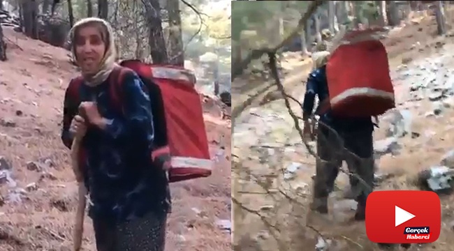 Ormancılara sırtında taşıdığı erzakla Türkiye’yi duygulandıran Durdu Teyze konuştu