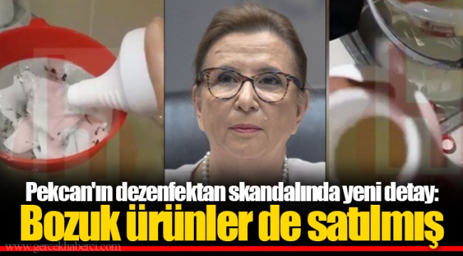 Pekcan'ın dezenfektan skandalında yeni detay: Bozuk ürünler de satılmış