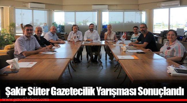 Şakir Süter Gazetecilik Yarışması Sonuçlandı