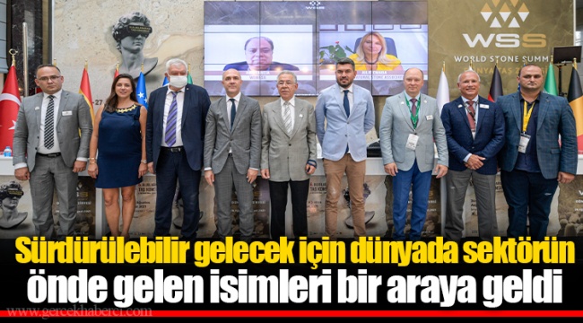Sürdürülebilir gelecek için dünyada sektörün önde gelen isimleri bir araya geldi