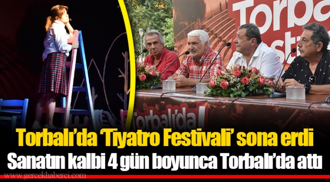 Torbalı’da ‘Tiyatro Festivali’ sona erdi