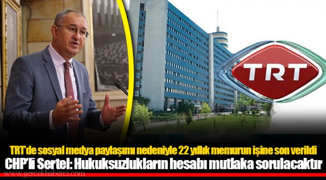 TRT’de sosyal medya paylaşımı nedeniyle 22 yıllık memurun işine son verildi