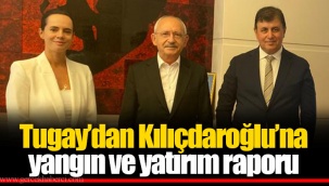Tugay'dan Kılıçdaroğlu'na yangın ve yatırım raporu