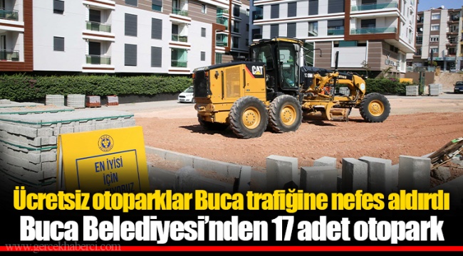 Ücretsiz otoparklar Buca trafiğine nefes aldırdı