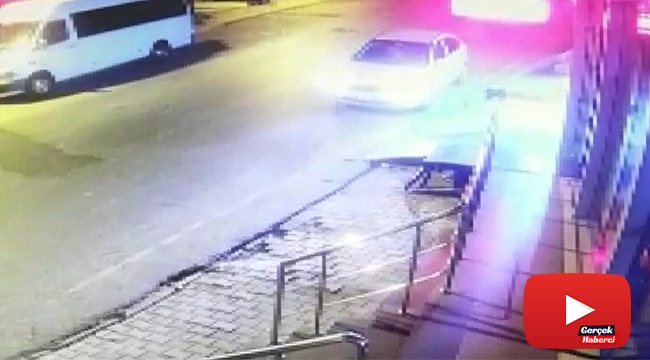 Ümraniye'de alkollü sürücü dehşeti: Park halindeki otomobil dükkana uçtu