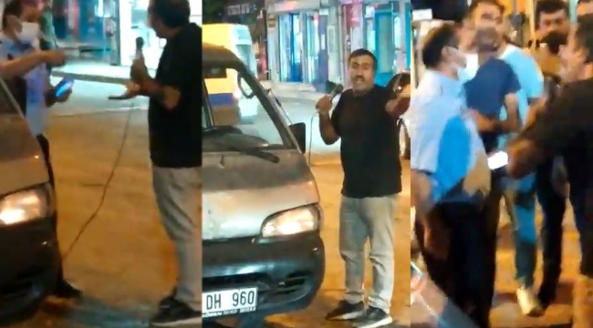 Zamlara isyan eden vatandaş eline mikrofon alıp sokağa indi ve...