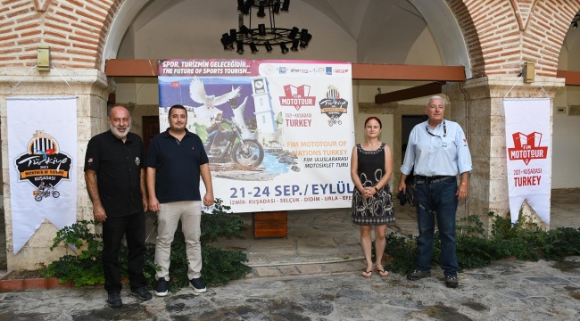120 MOTOSİKLETÇİ KUŞADASI’NDAN MARŞ BASACAK