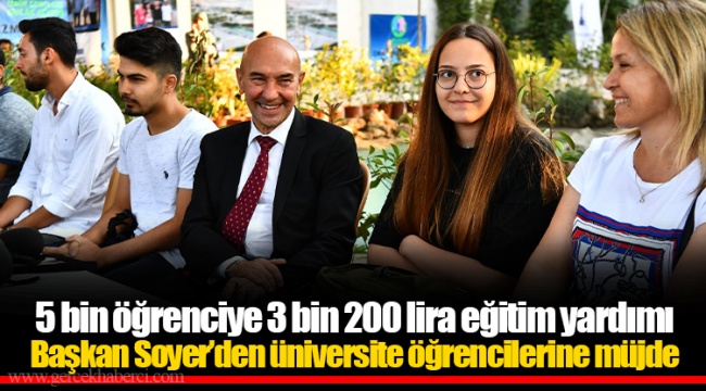 5 bin öğrenciye 3 bin 200 lira eğitim yardımı
