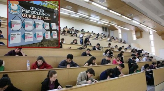 AK Partili belediyenin 'gurur tablosu': İTÜ'de tıp kazandırdılar