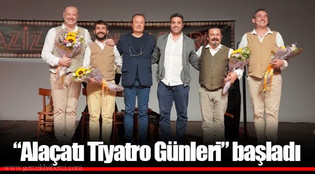 “Alaçatı Tiyatro Günleri” başladı
