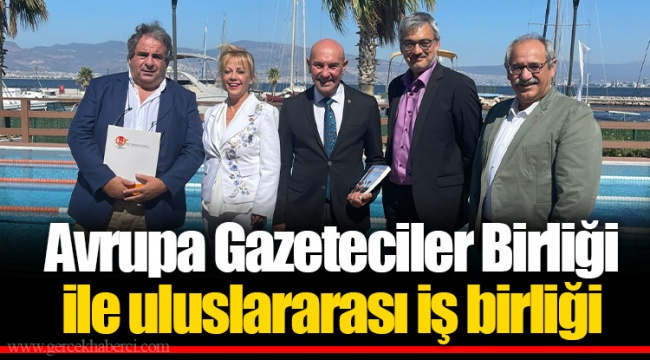 Avrupa Gazeteciler Birliği ile uluslararası iş birliği