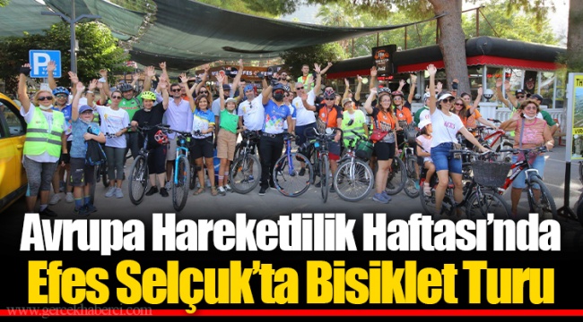Avrupa Hareketlilik Haftası’nda Efes Selçuk’ta Bisiklet Turu 