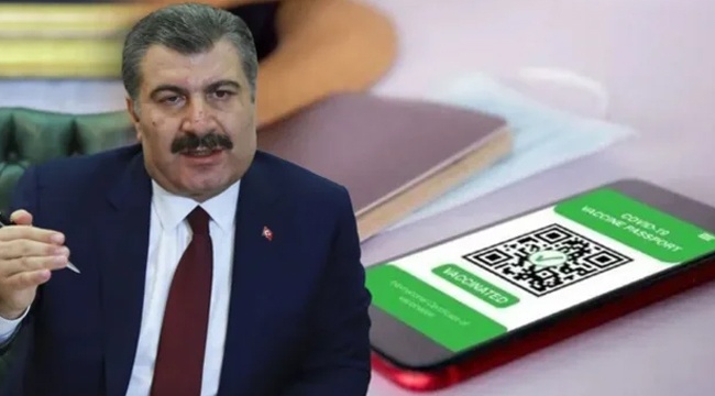 Bakan Koca'dan Aşı Kartı Açıklaması: Zorunlu mu Olacak?
