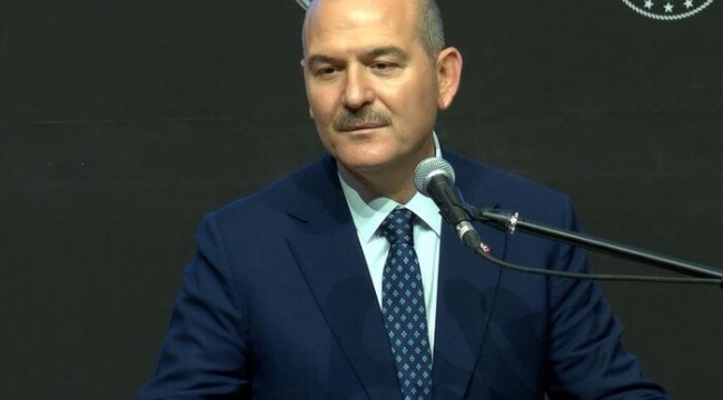 Bakan Soylu "gizli" diyerek açıkladı: Detay vermem mümkün değil