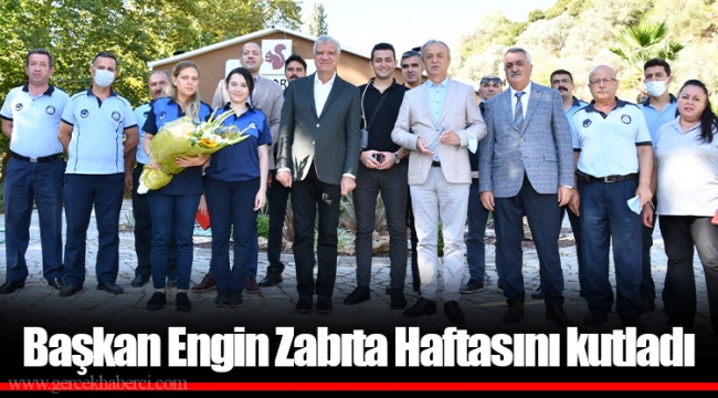 Başkan Engin Zabıta Haftasını kutladı