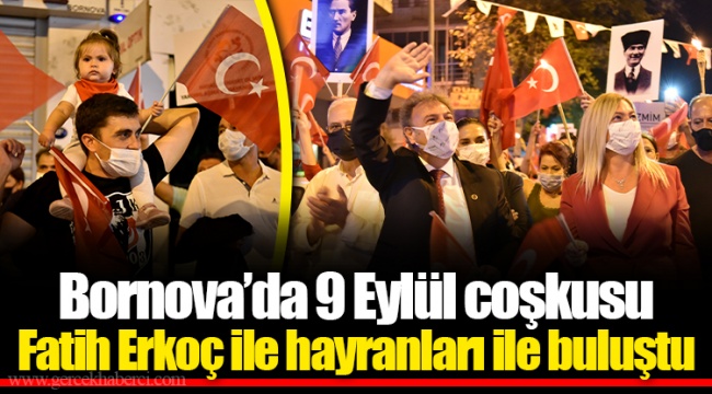 Bornova’da 9 Eylül coşkusu