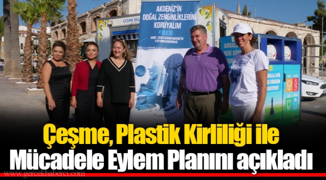 Çeşme, Plastik Kirliliği ile Mücadele Eylem Planını açıkladı