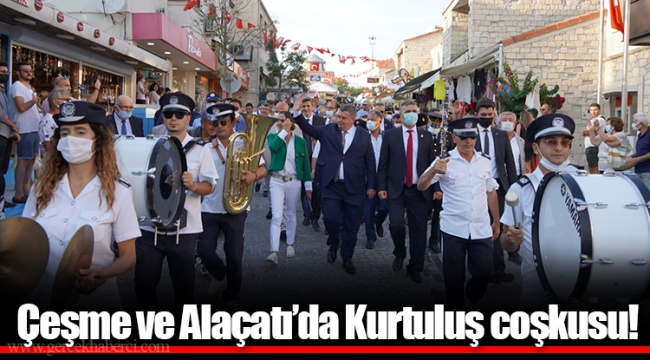 Çeşme ve Alaçatı’da Kurtuluş coşkusu!