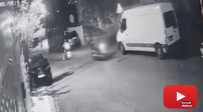 Dakikalar içerisinde motosiklet hırsızlığı kamerada