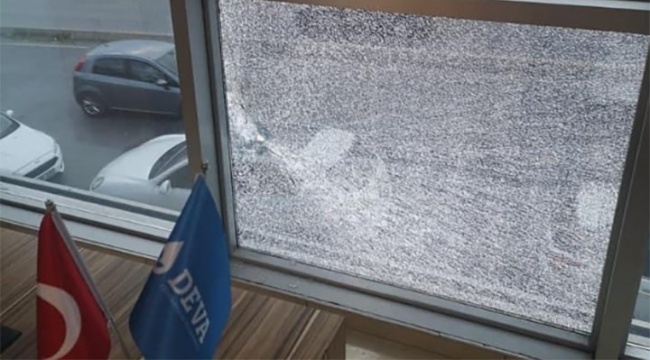 DEVA Partisi ilçe başkanlığına silahlı saldırı