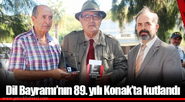 Dil Bayramı’nın 89. yılı Konak’ta kutlandı
