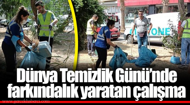 Dünya Temizlik Günü’nde farkındalık yaratan çalışma