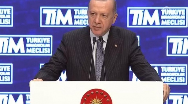 Erdoğan: Kendisi de ticaretten gelen birisi olarak bu işlerin öyle oturduğun yerden ahkam kesmekle olmadığını çok iyi biliyorum
