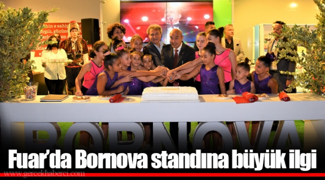 Fuar’da Bornova standına büyük ilgi
