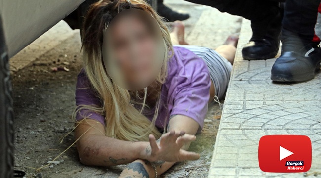 Genç kız ‘Beni kurtarın’ diyerek pencereden kendini boşluğa bıraktı
