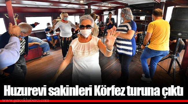 Huzurevi sakinleri Körfez turuna çıktı