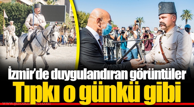İzmir’de duygulandıran görüntüler...Tıpkı o günkü gibi