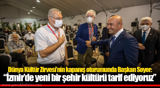 “İzmir’de yeni bir şehir kültürü tarif ediyoruz”