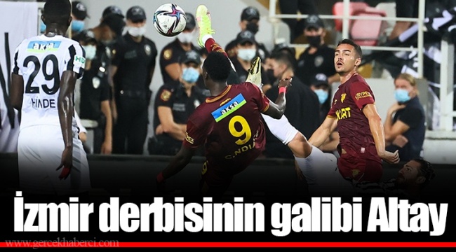 İzmir derbisinin galibi Altay