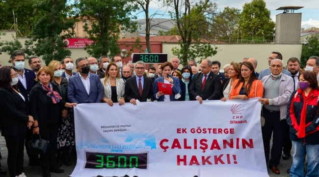 Kaftancıoğlu: Her yıl 3600 ek gösterge için oyalanan memurlarımız iktidara güvenmiyor