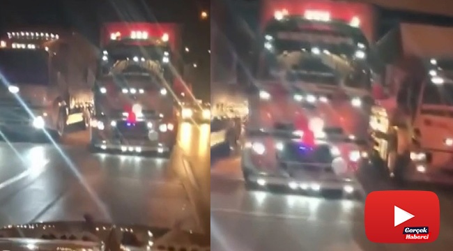 Kamyon şoförünün düğünü böyle olur