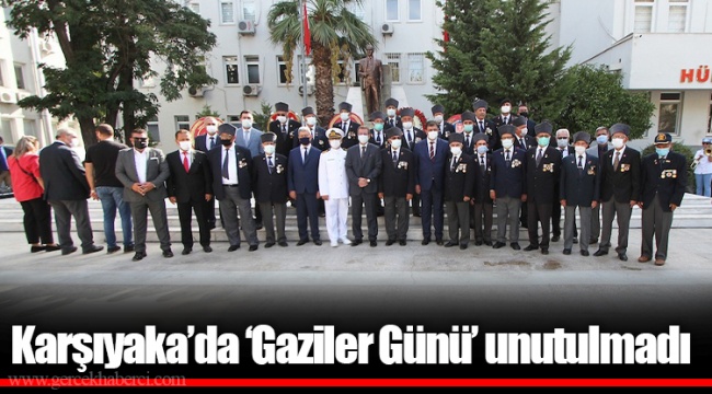 Karşıyaka’da ‘Gaziler Günü’ unutulmadı