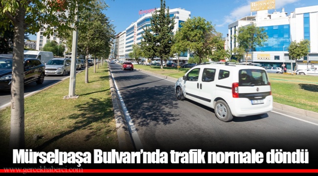 Mürselpaşa Bulvarı’nda trafik normale döndü