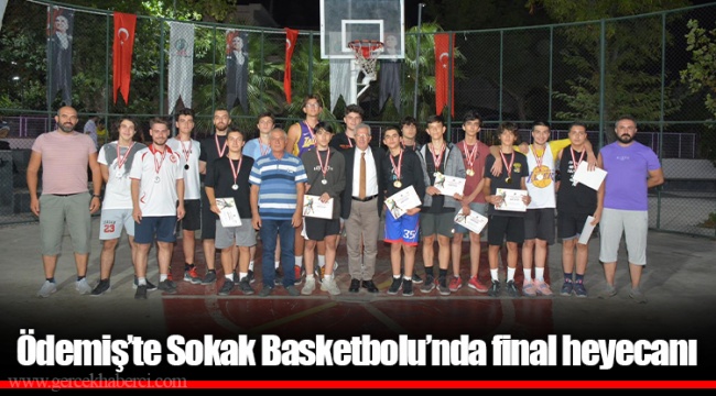 Ödemiş’te Sokak Basketbolu’nda final heyecanı 